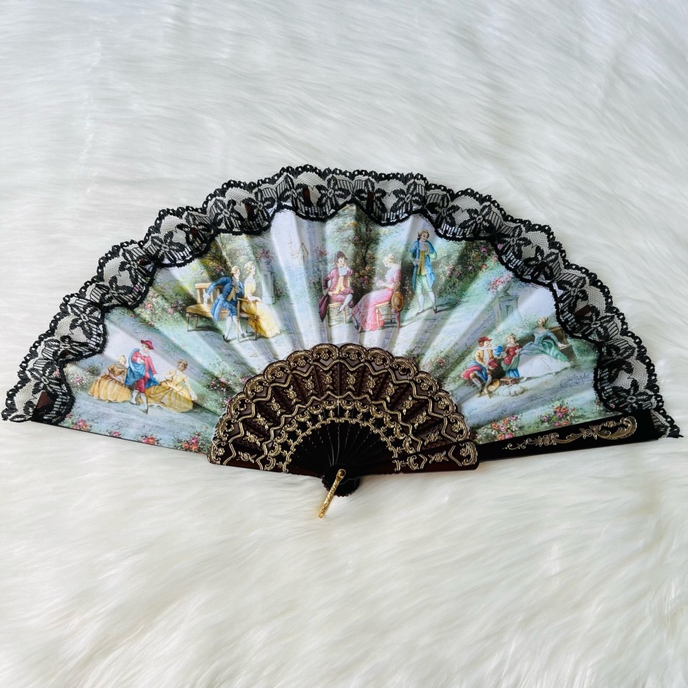 Paris Hand Fan